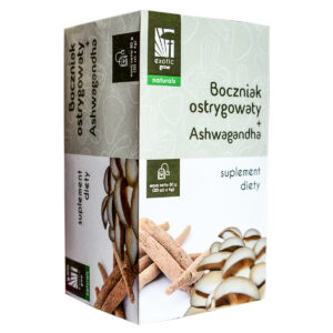 Herbata Boczniak ostrygowaty + Ashwagandha 80 g