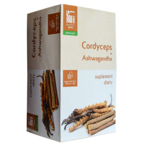 Herbata Cordyceps + Ashwagandha, 20 saszetek