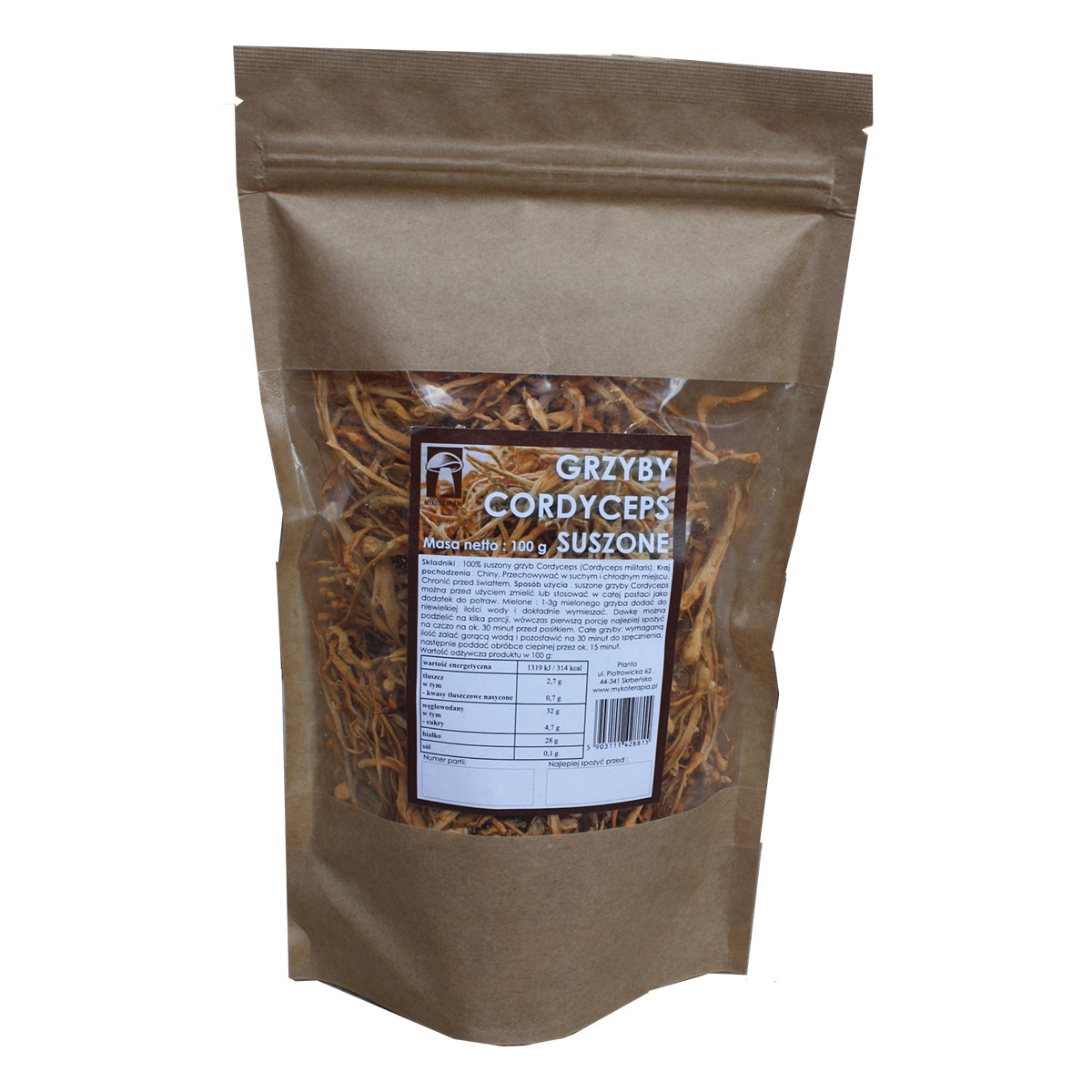 Cordyceps militaris – suszone owocniki 100 g