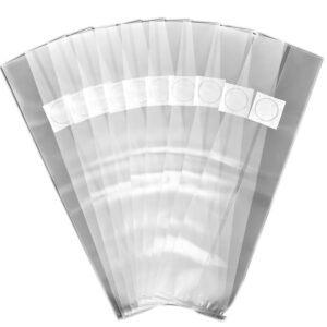 Worki na grzybnię z mikrofiltrem 250×500 mushroom bags – 10 sztuk