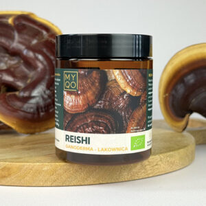 BIO Reishi – Lakownica lśniąca, Ganoderma lucidum, proszek 100 g